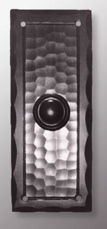 Narrow field style doorbell button