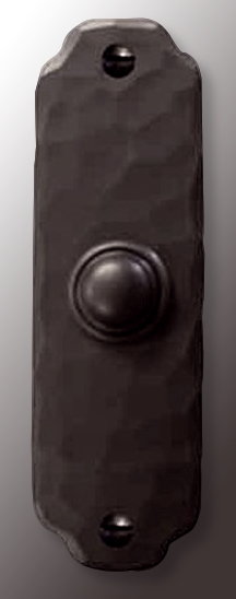 greene and greene style doorbell button, tall and skinny