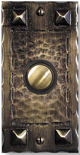 Distinct Craftsman doorbell button