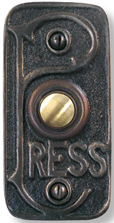 Hard Pressed doorbell button