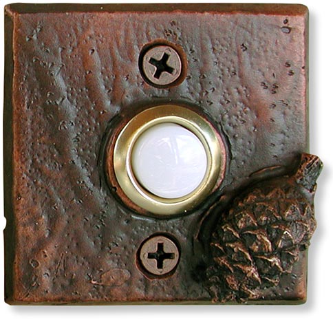 border style bell button with closed cone