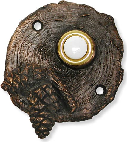 timber end with closed cone bell button