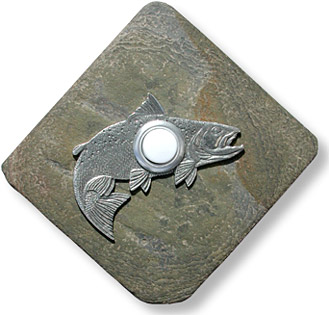 salmon doorbell button