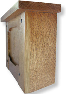 Upper Terrace craftsman doorbell side view